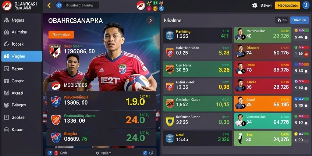 Tampilan awal permainan yang menarik dan interaktif.