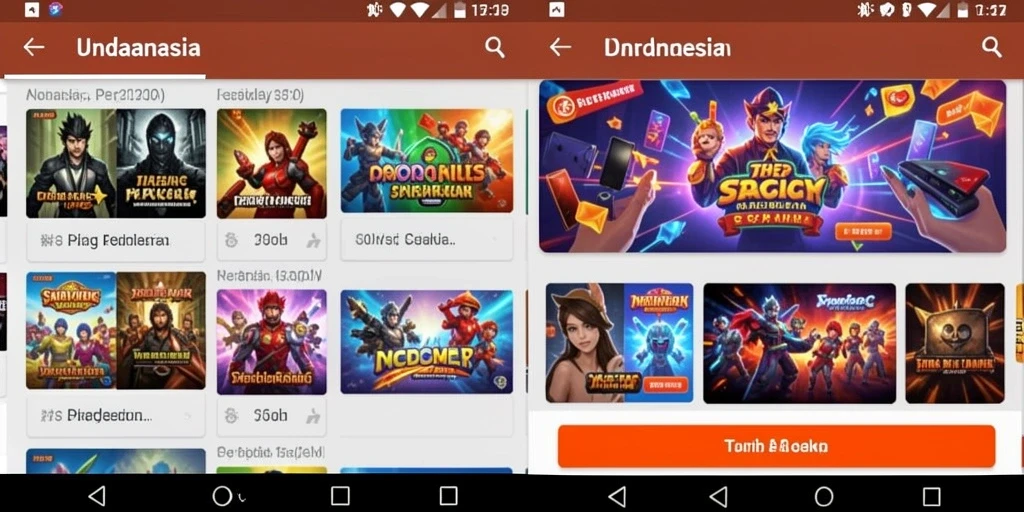 Tampilan grafis menawan dalam GATOTKACA123.