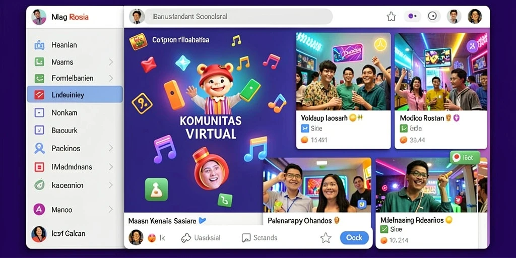 Tampilan awal permainan yang memikat.