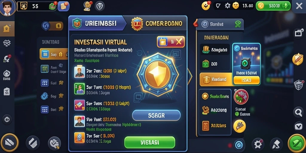 Screenshot menunjukkan karakter utama dalam pertempuran seru.
