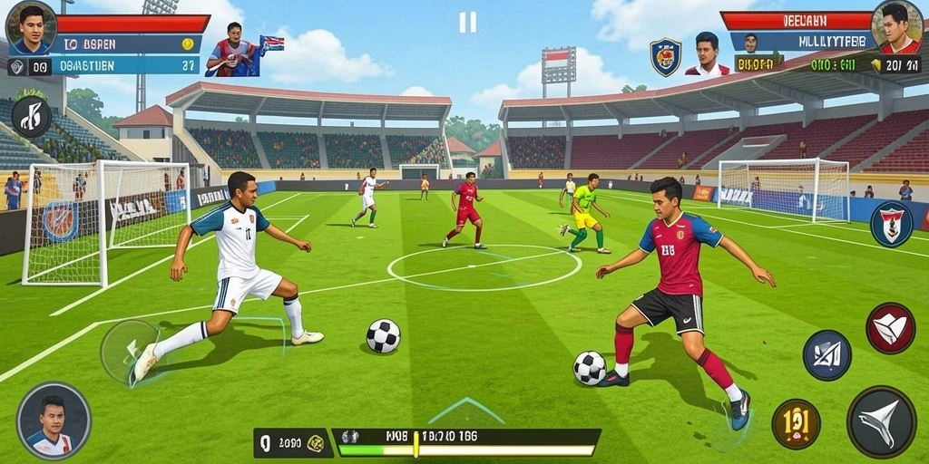 Tampilan menarik dari permainan slot favorit.