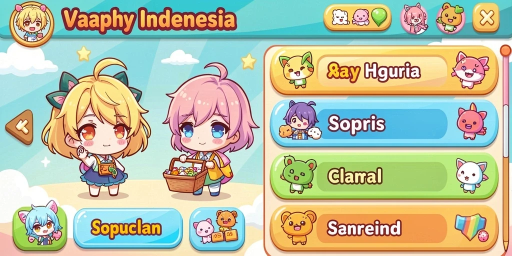 Tampilan grafis yang memukau dan penuh warna.