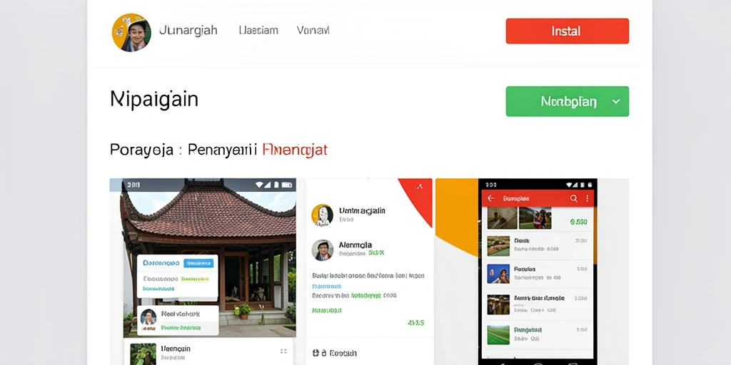 Tampilan antarmuka yang ramah pengguna.