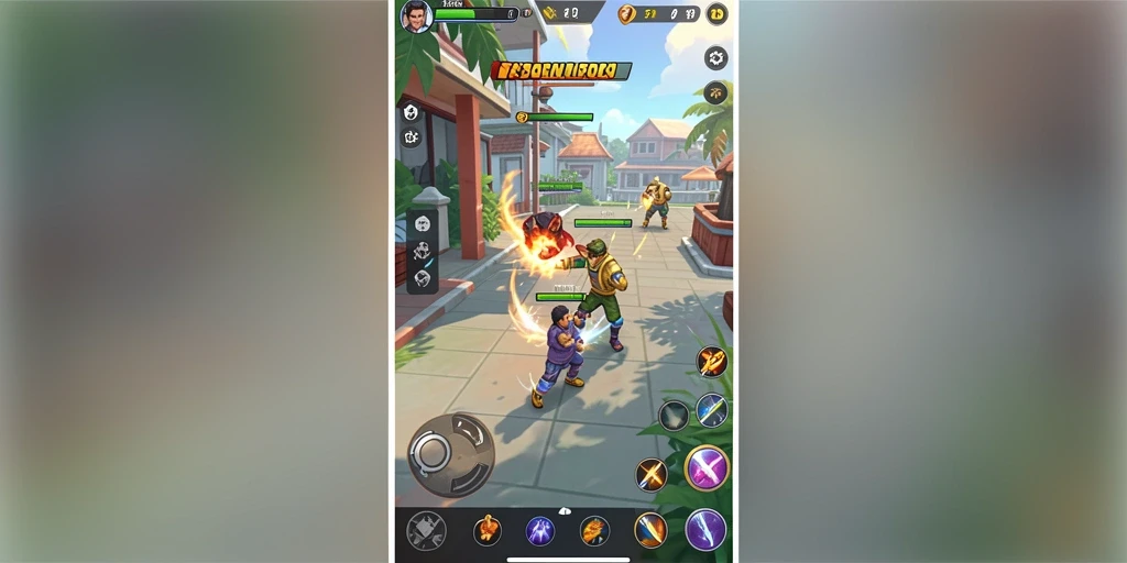 Tampilan awal game PISANG123 yang ceria dan penuh warna.