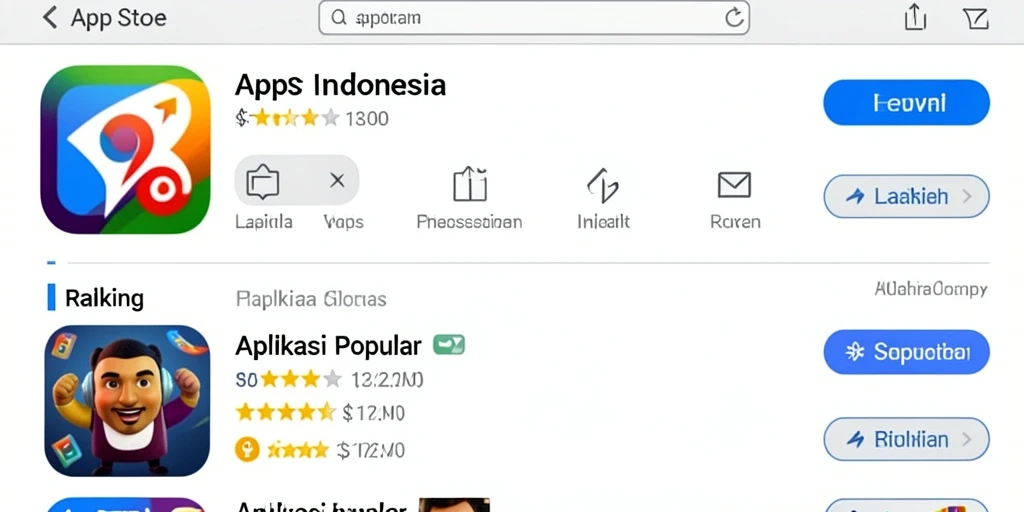 Tampilan antarmuka aplikasi yang menarik.