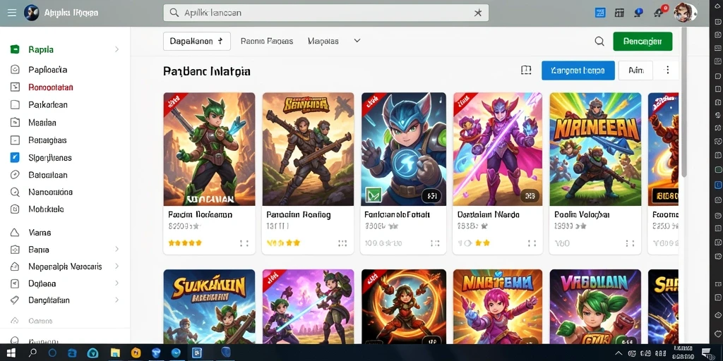 Tampilan antarmuka yang menarik dan mudah digunakan.